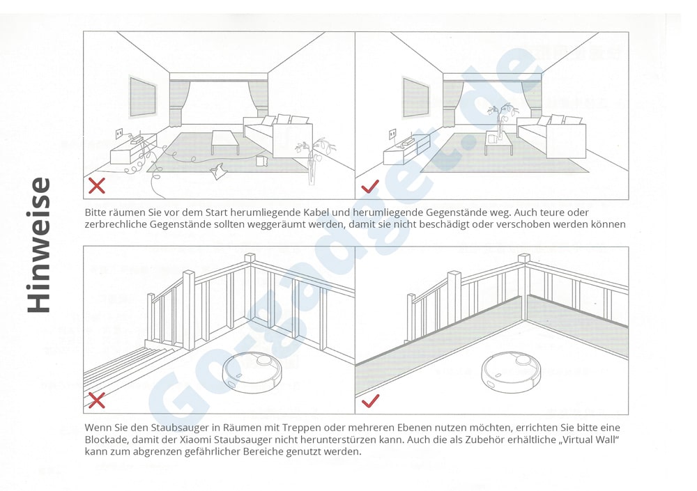 Deutsche Anleitung & App - Xiaomi Mi Staubsauger-Roboter 1
