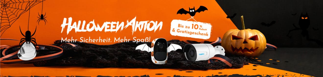 Reolink Kameras mit Halloween-Rabatt 1